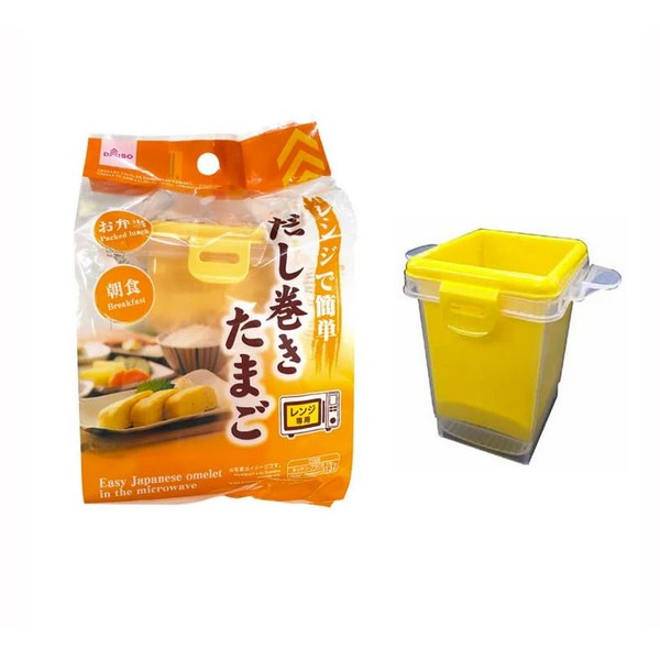 Easy Japanese omelet in the microwave, japanese omelette cooker, Egg