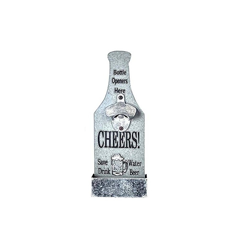 Abrebotellas, Ingenioso Recogedor de Abridor de Botellas Montado en la