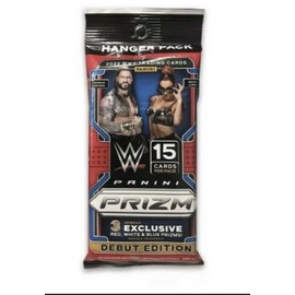 2022 WWE Panini Prizm Debut Edition Trading Cards Hanger Pack (15 Cards Per Pack)
