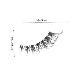 FOMIYES 5pairs False Eyelash of Lightweight Reusable Fake Lashes for Everyday and Special Occasions for Enhancing Your Eye Makeup