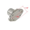 MY MIRONEY 2PCS Silver Drawer Lock with Keys Hardware Furniture