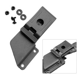 hokojix Universal K Sheath Waist Clip for KYDEX Making Scabbard Clip K Sheath Accessories Carry Sheath Tool with Screws, 12.3*5.7cm