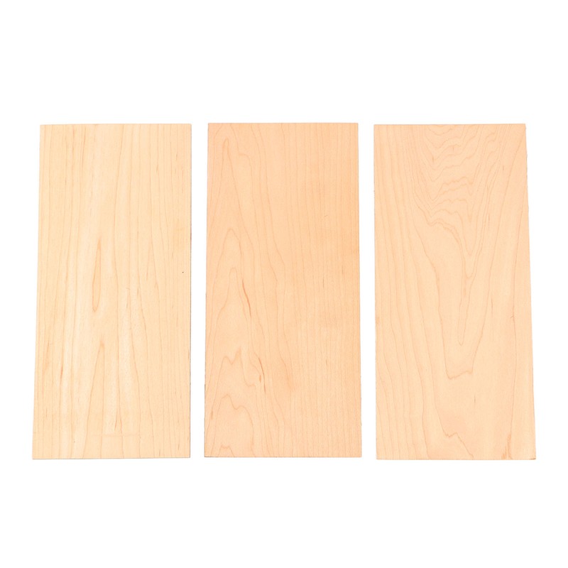 3PCS Guitar Neck Shim Set Maple Wood Guitar Gasket Plates
