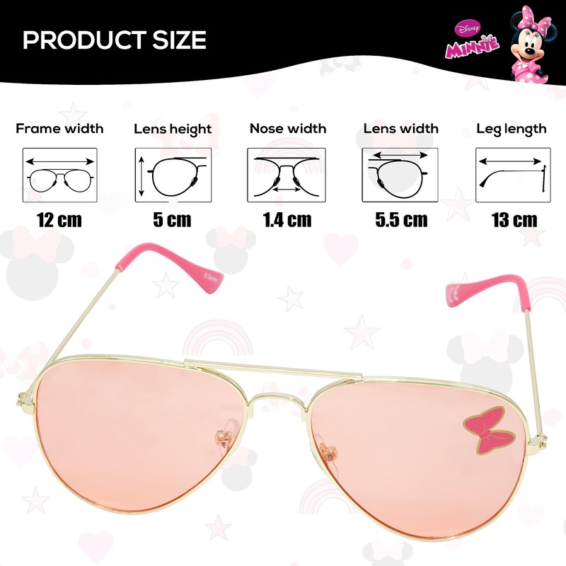 Minnie Mouse Premium Metal Sunglasses Mountaineering, Climbing and Trekking Children,