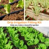 iRunning Drip Irrigation Fittings for 1/2" Tubing(0.600" ID), 18 Pieces