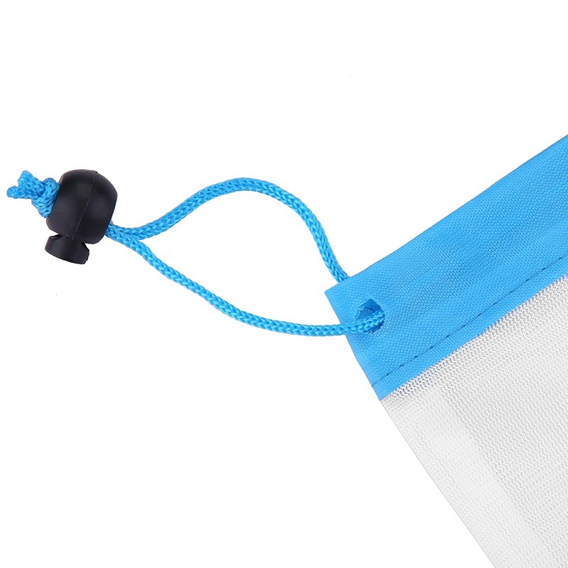 16Pcs Reusable Washable Vegetable Fruit Mesh Bags Storage Pouch with