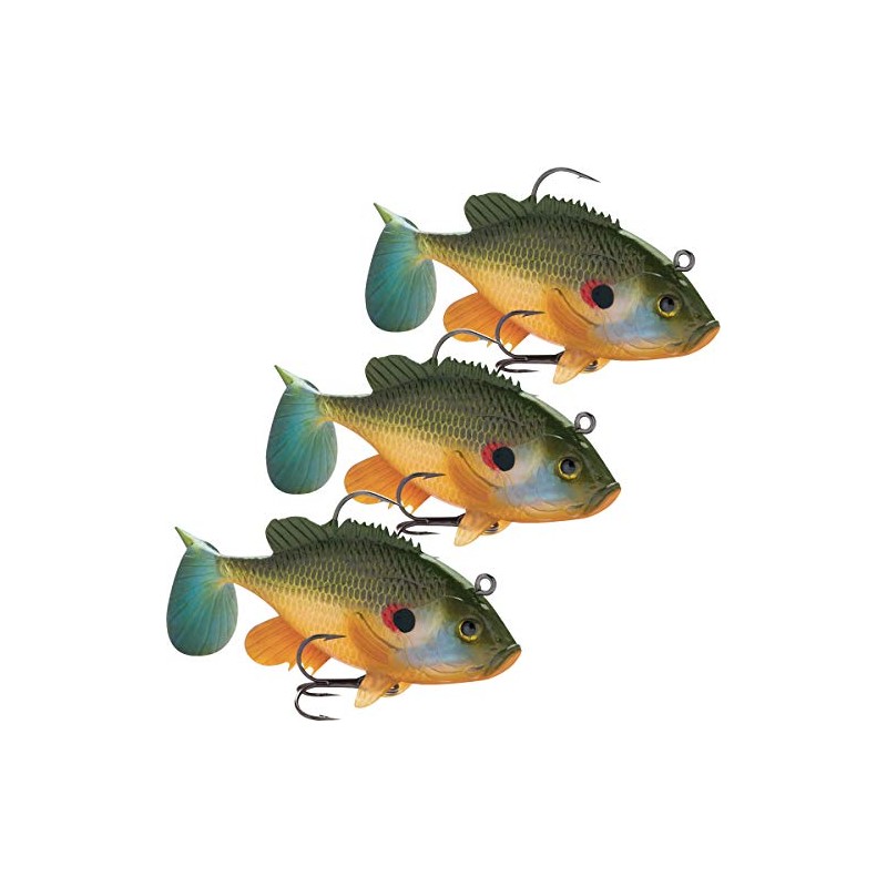 Storm Rapala RE WLRE02 Swimbait, Storm Wildeye Live Red Ear,