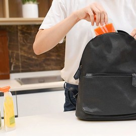 Pack of 10 Reusable Baby Food Bags, Food Safe Plastic Baby Food Storage Bags, Freezer Safe, Refillable Squeeze Bags for Homemade