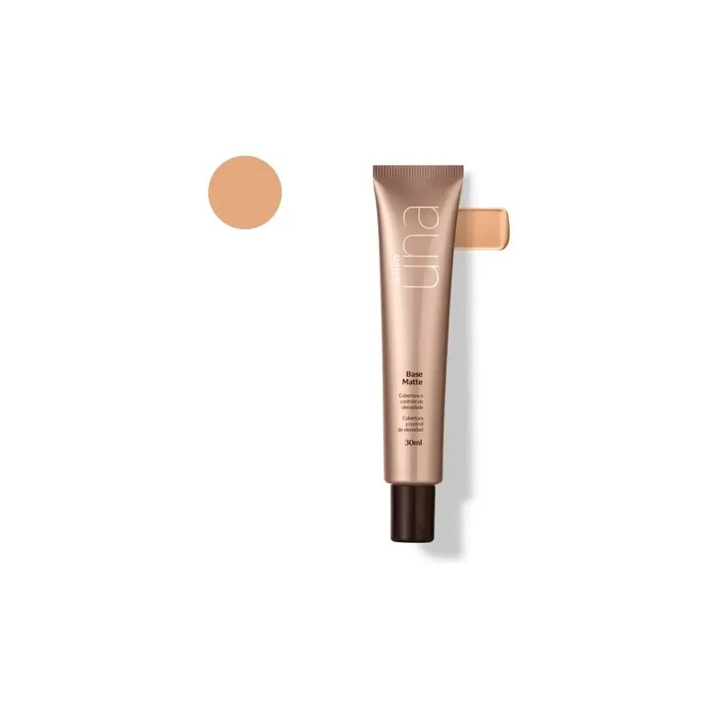 Base De Maquillaje Matte Una Natura 30 Ml Tono Tono