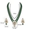 I Jewels (ML311) - Juego de collar con tachuelas de