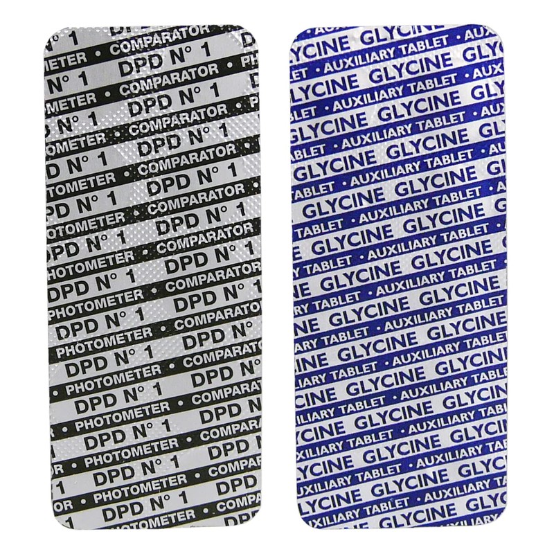 smardy 40 Photometer Test Tablets 20x DPD1 and 20x Glycine