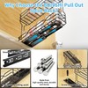 BOIVSHI Pull Out Spice Rack - Heavy Duty Vertical Spice