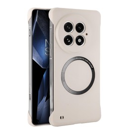 Aijohnny Phone Case for OnePlus 13 Case, [Compatible with Magsafe][Full Camera Protection],Upgraded Magnetic Ultra-Thin Slim Phone Cover, Shockproof Protective PC Case for Women and Men (White)