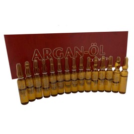 15 x 1.5 ml Organic Vital Argan Oil Ampoules for Décolleté, Neck & Face / Anti-Ageing Regeneration