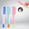 [SS62]Brush Hairbrush Portable Scalp Massage White FREE / [에스에스62]브러쉬 헤어빗 머리빗 휴대용 두피 마사지 화이트FREE