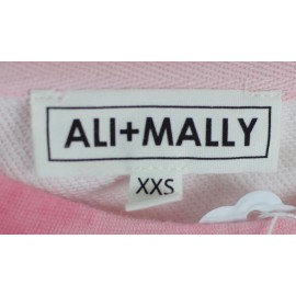 Ali & Mally Women's Blessed Mama Tie Dye Long Sleeve Sweatshirt Pink Size 2XS