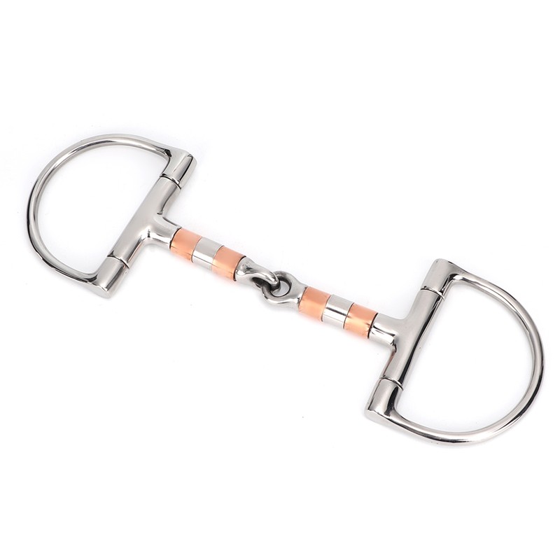 Stainless Steel Dee Bit Snaffle Horse Tool Accessories Mouth with
