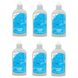 2Work Luxury Pearl Hand Soap, 300 ml (Pack of 6)
