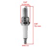 Caltric Spark Plug for Kawasaki Prairie 650 700 4x4 2002-2006