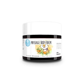 Mil Flores Bebé — MASSAGE BODY BALM ORANGE BLOSSOM 90 g | Bálsamo para Masaje Corporal | FLOR DE NARANJA | Aromaterapia | Con Aceites y Esencias 100% Naturales