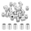 sourcing map 5/32" 4mm Aluminum Crimping Loop Sleeve Single Round