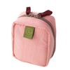 Invite.L Small Stand Up Compact Cosmetic Bag Organized Pockets Korean