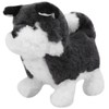 Electric Stimulation Plush Toy Pomeranian Pet Toy Husky Stuffed Animals