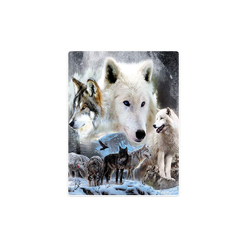 YISUMEI Fluffy Blanket 135 x 200 cm Soft Flannel Fleece