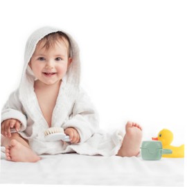 Totority Pacifier Cases 4pcs Newborn Pacifier Holder Loop Safe Clean Storage Box