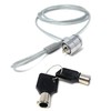 Laptop Security Lock with 2 Keys – 1.5m Anti-Theft Cable,