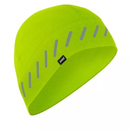 Zan® Helmet Liner/Beanie SportFlex® Series Reflective High-Vis Lime