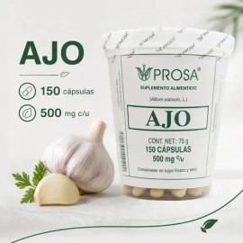Ajo 150 Cap-prosa Sabor Sin Sabor                                                                                                                     