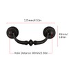 TopHomer Pack of 2 Drawer Handles, Antique Furniture Handles with