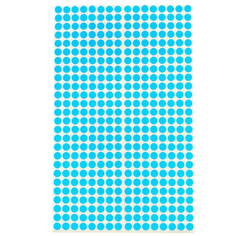 Lstycoy Round Circle Dot Stickers, 1/4" Color Coding Labels, Pack