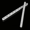 Tutoy 5 Pairs White Plastic Drawer Runners Cupboard Guide Rail