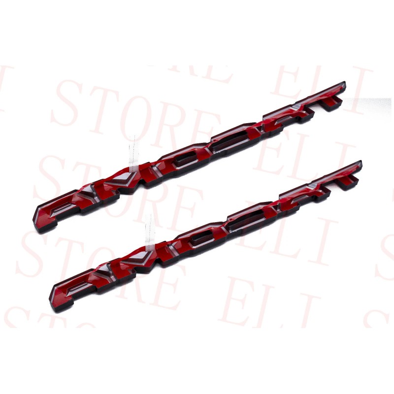 Toyota OEM 5PC SET BLACKOUT EMBLEM OVERLAY KIT FIT FOR