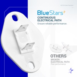 BlueStars 8577274 Dryer Thermistor Part - Fit for Whirlpool Kenmore KitchenAid Dryers - Replaces 3976615 AP3919451 WP8577274 PS993287 3390292 - Easy to Install