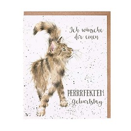 Wrendale Designs Grußkarte Ich Wunsche Dir Einen Einfach Perfekten Geburtstag