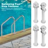 4 Sets Stainless Steel Ladder Bolt Set, Stainless Steel Swimming
