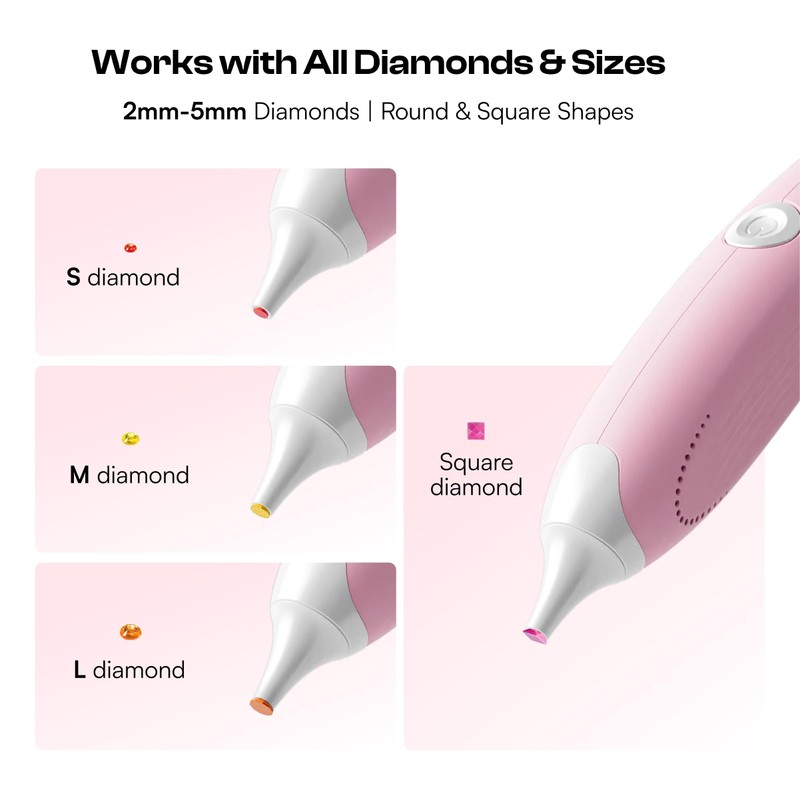 Caydo Electric Diamond Art Painting Pen, E-Painter for Diamond Art