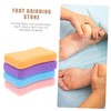 FOMIYES 4pcs Ergonomic Foot File for Callus Removal Multi-use Pumice