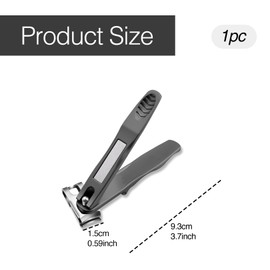 360° Rotating Nail Clippers for Seniors,Toe for Thick Nails,Stainless Steel Toenail Clipper,for Adjustable Jaw Long Handle Fingernail for Men and Women,Ergonomic Heavy Duty Head Angled Grip Premium
