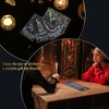 WJPC Silver Foil Edge Tarot Cards with Guide Book Set&Gift
