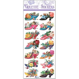 Violette Stickers Victorian Shoes