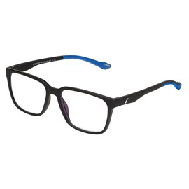 SPORTEX SAV Men's E4220 Blue Light Reading Glasses - Flexible, Durable, Lightweight, High-Performance Blue Light Readers for Men, Black, +1.25