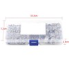 DollaTek 165pcs M3 M4 M5 M6 M8 M10 M12 (Locking