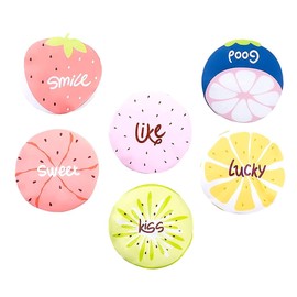 TOVINANNA 6pcs Fruit Shower Cap Protective Cap Cap Waterproof Shower Hair Shower Cap Scrub Sleeping Hat Chef Cap Womens Shower Beanie Lovely Bath Cap Scrub Hat or