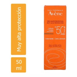 Avène Protector solar Avène  Con Color Crema 50FPS  en crema 50mL