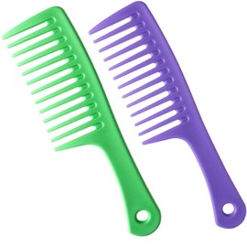 4Pack Combs for Women and Man,Professional Combs for Hair Stylist,Fine and Wide Tooth Styling Comb for All Hair Types,Premium Carbon Fiber Hair Comb Set for Teasing and Parting #C319 (Color-12)