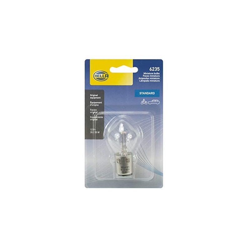 Hella 6235SB Bulb 6235 12V 35/35W Ba20D B11 S2 Sb,